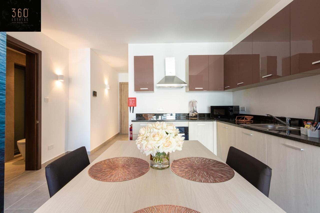 High-End Central Apt With Comfy Bed & Super Wifi By 360 Estates San Gwann Exterior photo